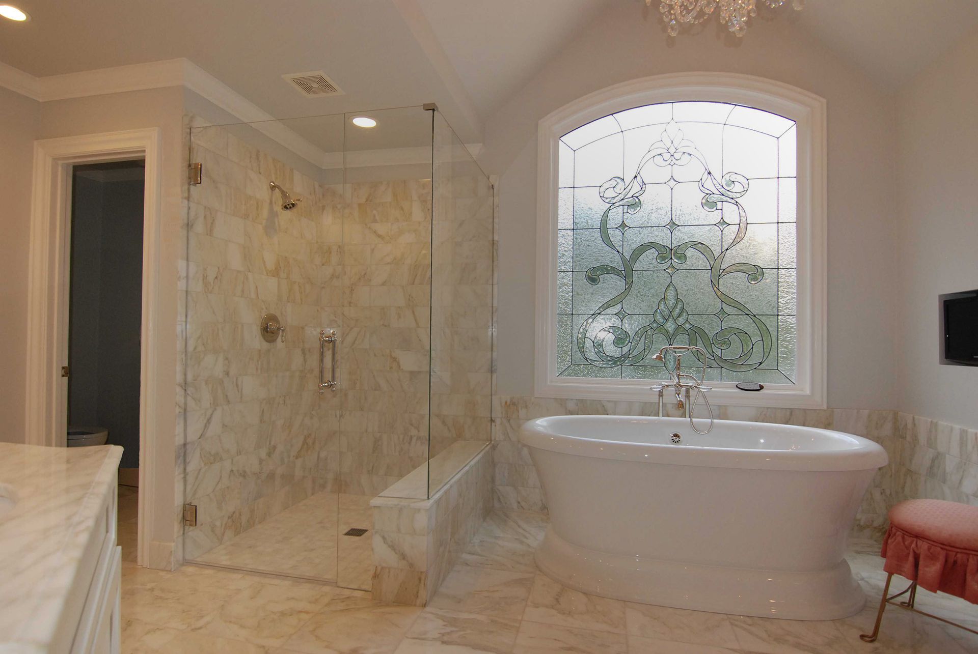 Frameless Shower